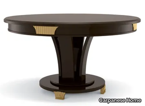 2113 - Extending round wooden table _ Carpanese Home