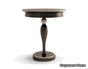 5040 - Round wooden high side table _ Carpanese Home