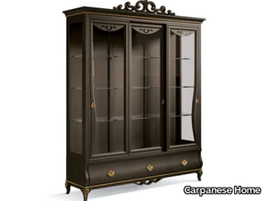 5008 - Wood and glass display cabinet _ Carpanese Home