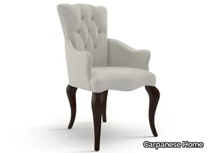 5119 - Tufted fabric chair with armrests _ Carpanese Home