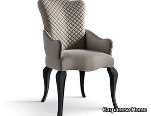 5711 - Fabric chair with armrests _ Carpanese Home