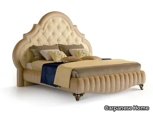 6081 - Fabric king size bed with upholstered headboard _ Carpanese Home