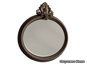 6229 - Oval framed mirror _ Carpanese Home