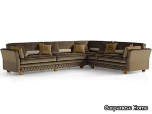 6443 - Corner velvet sofa _ Carpanese Home