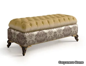 6587 - Tufted upholstered fabric bench _ Carpanese Home