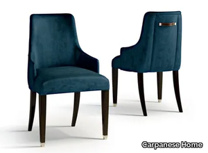 6611 - Upholstered nabuk chair with armrests and handle _ Carpanese Home