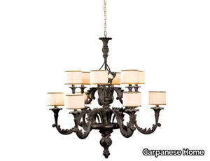 6805 - Wooden chandelier _ Carpanese Home