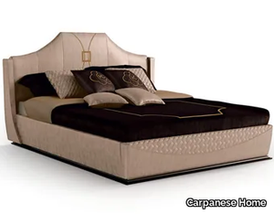 7089 - Fabric king size bed with upholstered headboard _ Carpanese Home