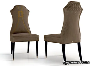 7009 - Velvet chair high-back _ Carpanese Home