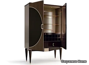 7034 - Wooden bar cabinet with integrated lighting _ Carpanese Home