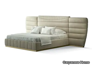 7389 - Fabric king size bed with upholstered headboard _ Carpanese Home