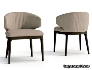 7310 - Upholstered nabuk chair _ Carpanese Home