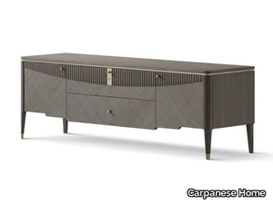 7316 - Wooden TV cabinet with doors and drawers _ Carpanese Home