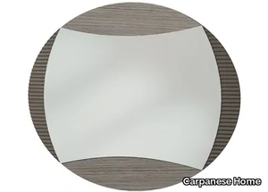 7324 - Oval framed mirror _ Carpanese Home