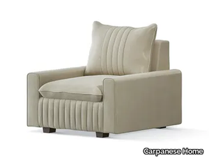 7437 - Fabric armchair with armrests _ Carpanese Home
