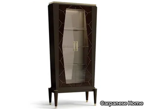 7501 - Wood and glass display cabinet _ Carpanese Home