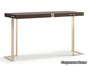 7983 - Rectangular wooden console table with metal legs _ Carpanese Home