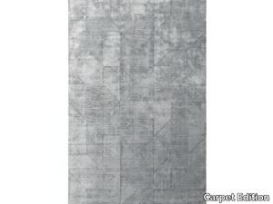 BSI 03 BAMBOO ICEBERG - Rectangular rug with geometric shapes _ Carpet Edition