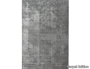 BSI 04 BAMBOO ICEBERG - Rectangular rug with geometric shapes _ Carpet Edition