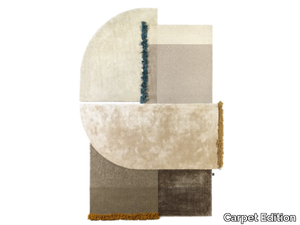 SELCE 5 DOLOMITE GREIGE - Rug with geometric shapes _ Carpet Edition