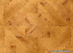 DALLES CERISIER SEMI-MASSIF CAPALBIO - Cherry wood parquet _ CarréSol Éditions