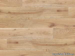 PLANCHER MARTELÉ CHÊNE MASSIF LARA - Oak parquet _ CarréSol Éditions