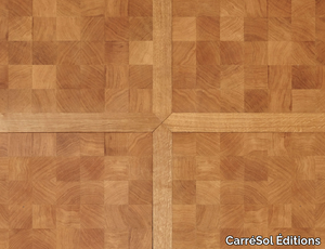 DALLE RENAISSANCE CHÊNE SEMI-MASSIF HUILÉ TRANSPARENT - Oak flooring _ CarréSol Éditions