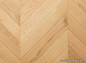 POINT DE HONGRIE CHÊNE SEMI-MASSIF NATURALE - Oak parquet _ CarréSol Éditions