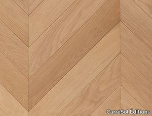 POINT DE HONGRIE CHÊNE SEMI-MASSIF NATURALIZZATO - Oak parquet _ CarréSol Éditions