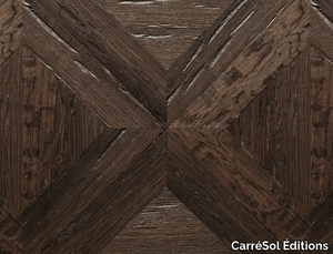 PANNEAU AVANT-GARDE SEMI-MASSIF BOG OAK - Oak parquet _ CarréSol Éditions