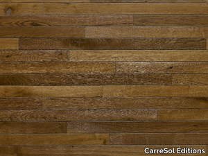 PARQUET CHÊNE SEMI-MASSIF RISTRETTO BROWN FUMÉ - Oak parquet _ CarréSol Éditions