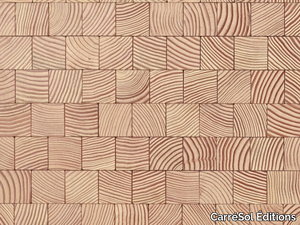 PAVÉS DE PARIS VINTAGE DOUGLAS MASSIF HUILÉ BLANC - Fir flooring _ CarréSol Éditions