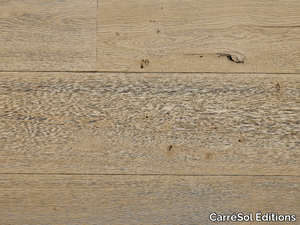 PLANCHER CHÊNE SEMI-MASSIF ECORCE CARACT 'R - Oak parquet _ CarréSol Éditions