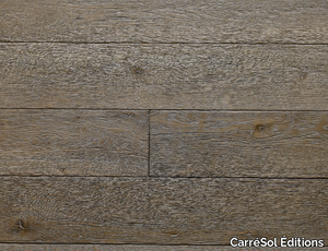 PLANCHER VIEILLI CHÊNE MASSIF RÉSIDENCE - Brushed oak parquet _ CarréSol Éditions