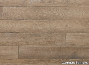 PLANCHER MARTELÉ CHÊNE MASSIF OLD STONE - Oak parquet _ CarréSol Éditions