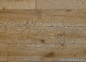 PLANCHER VIEILLI CHÊNE MASSIF SABLE - Oak parquet _ CarréSol Éditions