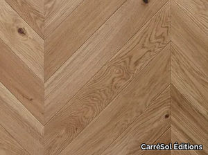 POINT DE HONGRIE CHÊNE SEMI-MASSIF MONGE - Oak parquet _ CarréSol Éditions