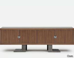 LIVENZA - Wooden sideboard with doors _ Casa