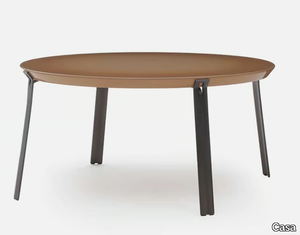 BORDANO - Round wooden dining table _ Casa