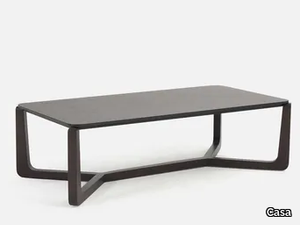 PLATI - Rectangular wooden coffee table _ Casa