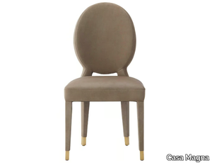 AUREA - Medallion leather chair _ Casa Magna