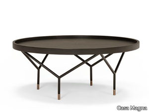 AVA - Round wooden coffee table _ Casa Magna