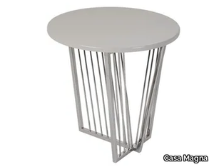 CUME - Round stainless steel coffee table _ Casa Magna