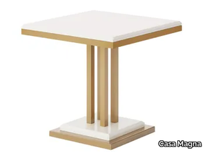 ILUSTRE - Square brass coffee table _ Casa Magna