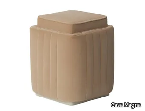 MANU - Square fabric pouf _ Casa Magna