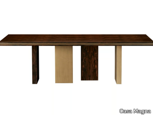 MOLIÉRE - Rectangular wooden table _ Casa Magna