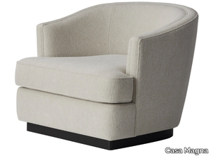 ROMANA - Fabric armchair with armrests _ Casa Magna