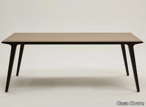 LAICON - Rectangular tanned leather table _ Casa Covre