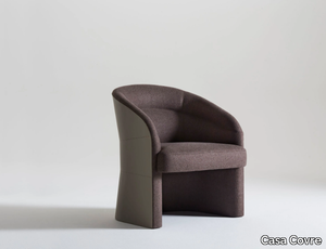 POZZO - Fabric easy chair with armrests _ Casa Covre