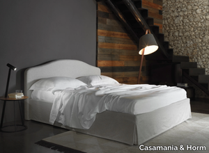 ELBA PLUS - Upholstered bed with removable cover _ Casamania & Horm